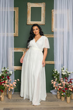 CHIFFON MAXI DRESS