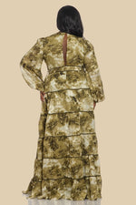 DEEP V 5 TIERED MAXI DRESS (Copy)