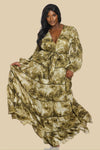 DEEP V 5 TIERED MAXI DRESS (Copy)