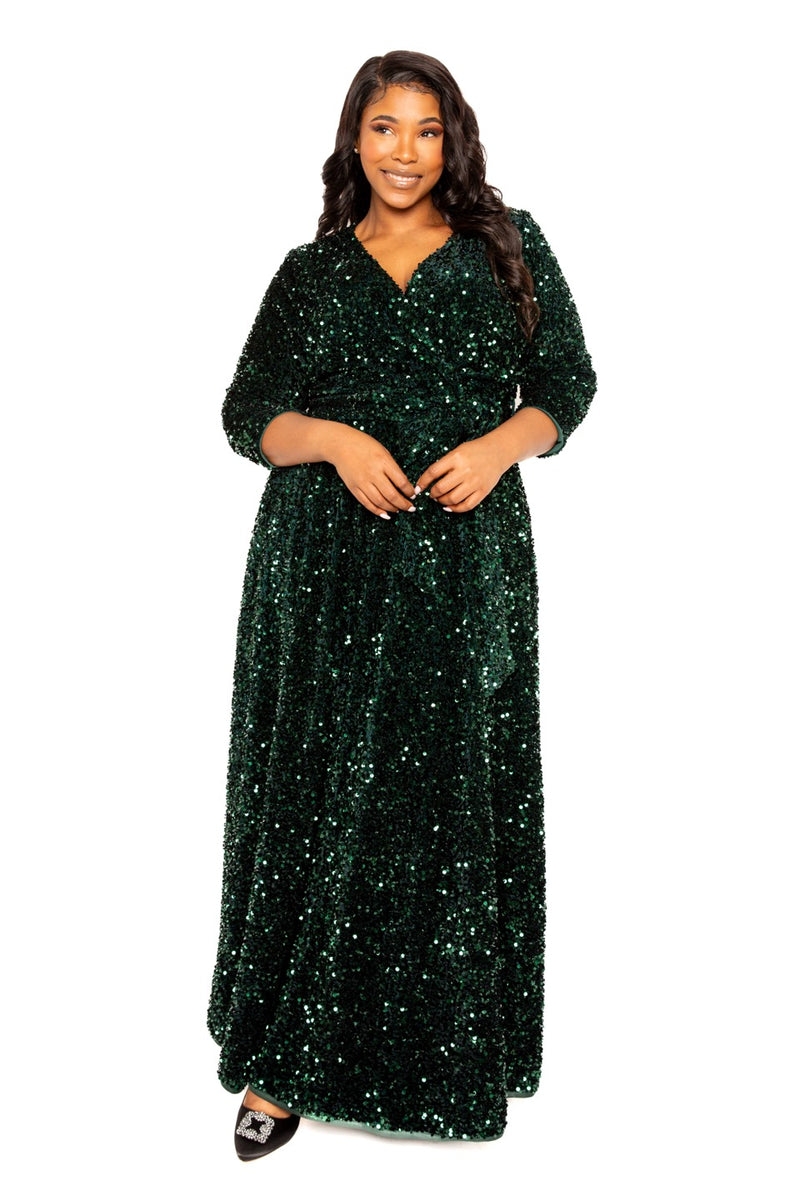 SEQUIN MAXI DRESS Thick SEQUIN MAXI DRESS Thick