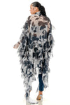 RUFFLE OVERSIZED DRESS