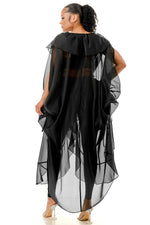ORGANZA COVER-UP DUSTER